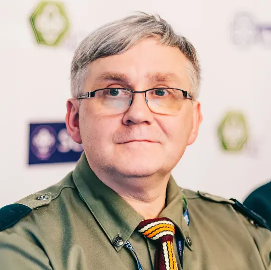hm. Krzysztof Pater - Przewodniczący Związku Harcerstwa Polskiego